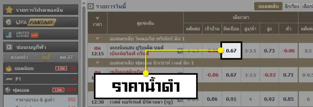 ค่าน้ำดำ